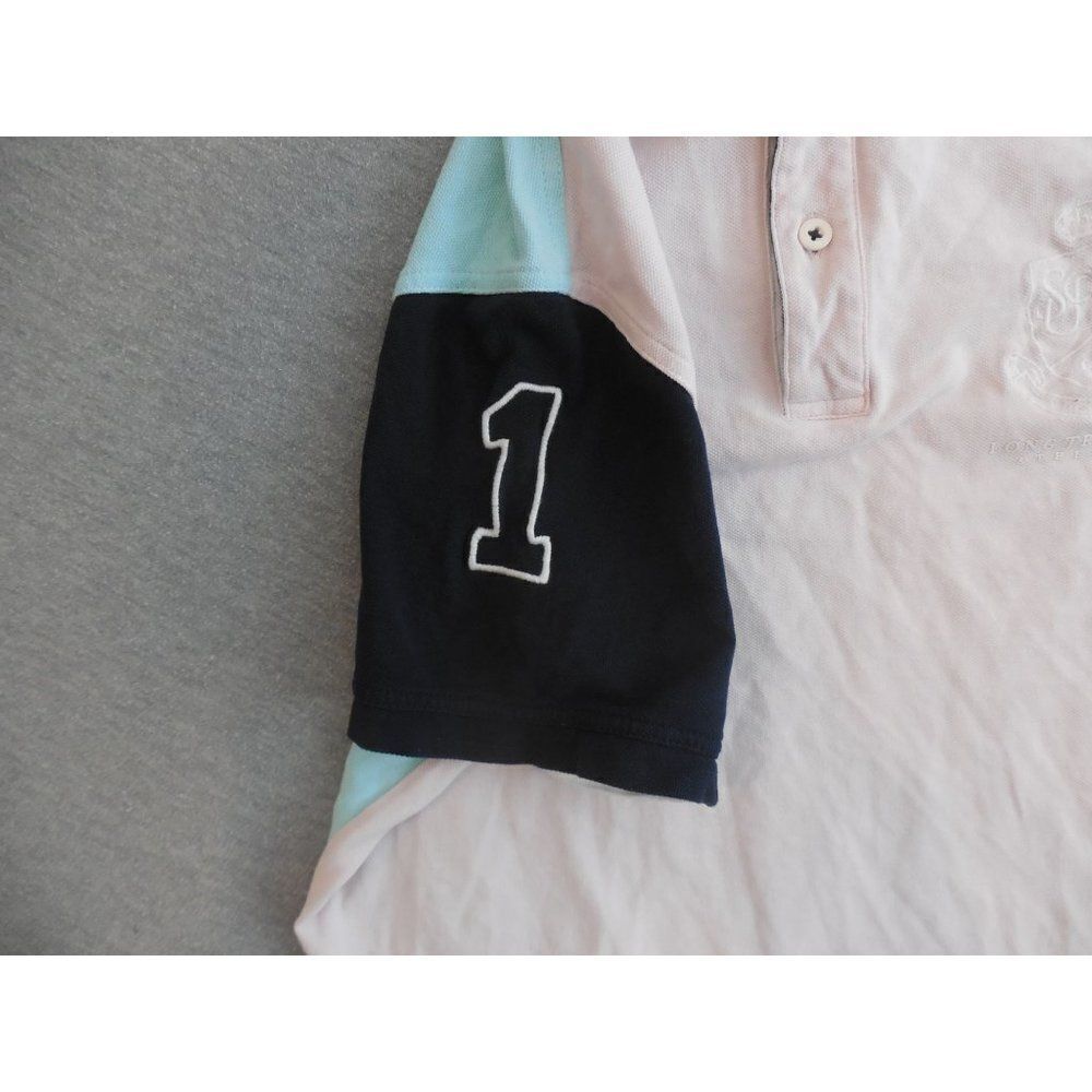 Studio Classic Polo Men Sz M Sport Collection Short Sleeve Vintage Multicolor - Picture 6 of 7